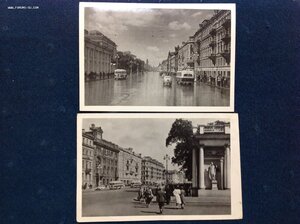 Фотооткрытки г Ленинград с 1940-х ...много..поглядите