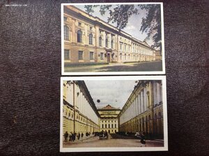 Открытки виды г.Ленинград 1940-х годов много...
