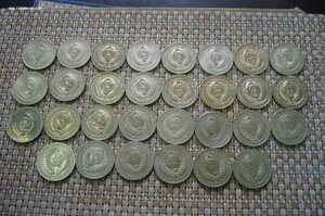 Погодовка рублей СССР 1961-1991