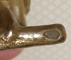 Статуэтка Купальщица. Старая Гжель.