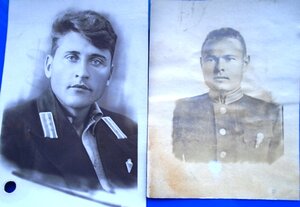 Лот из 15 фото с довоенными знаками парашютистов.