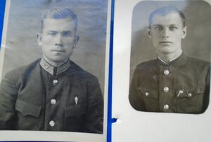 Лот из 15 фото с довоенными знаками парашютистов.