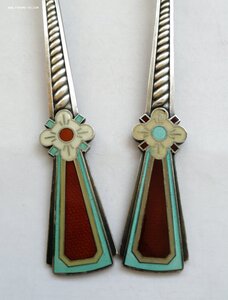 Ложки с эмалью 916 пр.