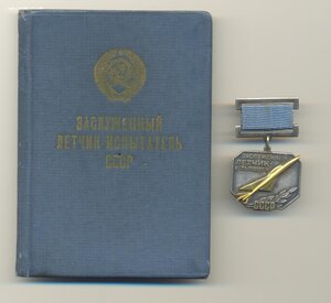 Заслуженный лётчик-испытатель №245 на доке