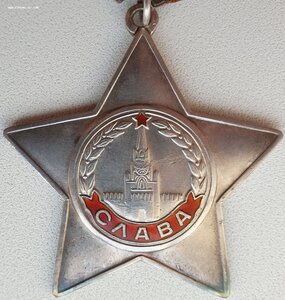 Слава 3ст и Отвага из последних номеров. С орденской.