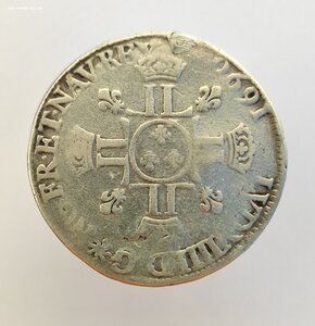 Франция пол Экю 1690