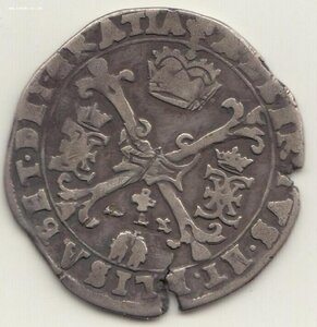 1/4 талера Фландрия,Испанские Нидерланды без даты 1612-1621