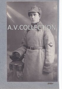 Боец 11-го железнодорожного батальона (полка). 1923 г.