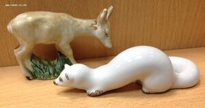 Фигурки Соболь и Олененок