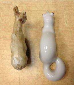 Фигурки Соболь и Олененок