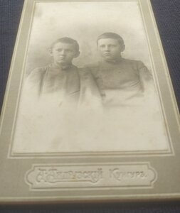 мини кабинет-портрет "Братья-гимназисты"