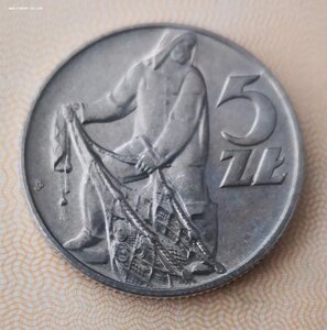 Польша. 50 грошей 1968 г.UNC РЕДКАЯ.. и другие монеты PRL.