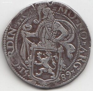 талер 1589 г., провинция Голландия