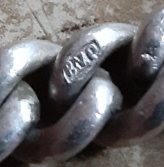 Цепочка для карманных часов 84 пробы.