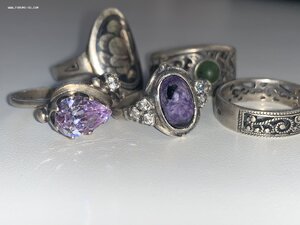 Колечки Серебро