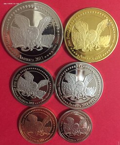 наборы монет резервация племён,США,Мексика