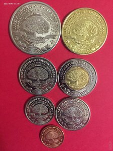 наборы монет резервация племён,США,Мексика
