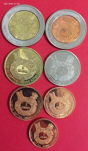 наборы монет резервация племён,США,Мексика