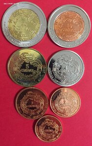 наборы монет резервация племён,США,Мексика