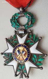 Орден почетного легиона. Франция. Серебро и золото