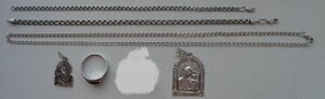 Лот серебра 925 пробы