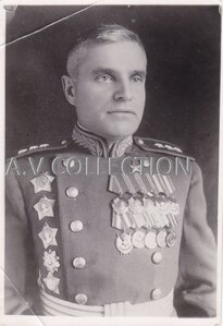 Генерал-полковник Казаков. 1-й Белорусский фронт.