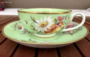 ЧАЙНАЯ ПАРА Royal Crown Derby 1863-1866