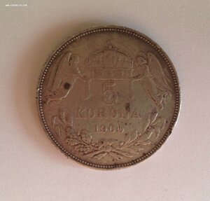 5 КОРОН 1900 год АВСТРО-ВЕНГРИЯ