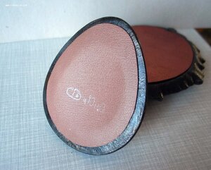 Зеркало настольное, металл.