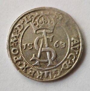 3 гроша 1563 г. ВКЛ.