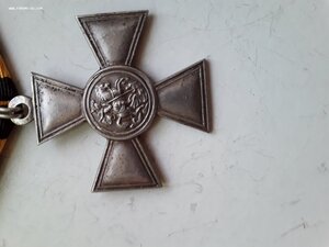 Георгиевский крест частник (серебро Кучкин).