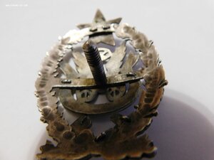 знак школы артелерии и бронетехники 20годов