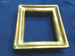 Рамка из киота под икону 13,5 см на 11.5 см.