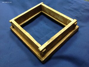 Рамка из киота под икону 13,5 см на 11.5 см.