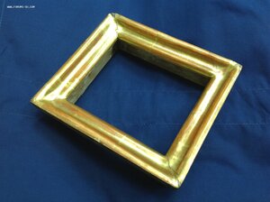 Рамка из киота под икону 13,5 см на 11.5 см.