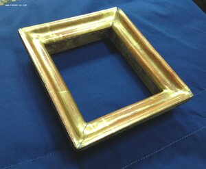 Рамка из киота под икону 13,5 см на 11.5 см.