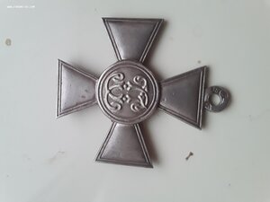 Георгиевский крест частник (серебро Кучкин).