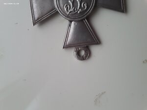 Георгиевский крест частник (серебро Кучкин).