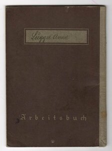 Трудовые книжки (arbeitsbuch) 2 модели 2 шт.