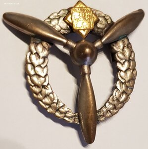 Чехия, знак пилота, ранний 1939 г