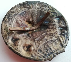 Серебряная накладка (герб) на наградную папку до 1945 года.