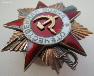 ОВ 1 ст. № 165.395 посмертная на ефрейтора
