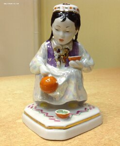 Маленькая хозяйка Дулево 60 год фигура