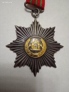 Ордена "Звезда" 3 и 4 класса периода правления Мухаммеда Зах