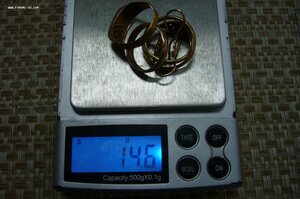 золото СССР 583, 585