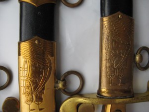 Кортики ВМФ (булаты,4 шт.)