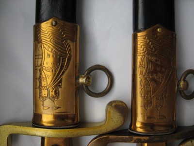 Кортики ВМФ (булаты,4 шт.)