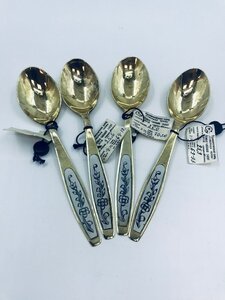 Ложки чайные. Северная Чернь. Серебро 875 пробы. Новые!
