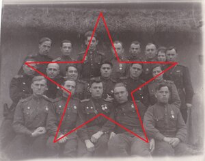 Лот - 6 фото из архива начальника контрразведки СМЕРШ 8-й СД