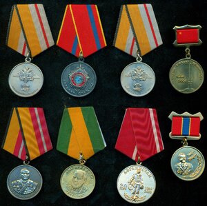 Восемь медалей - солянка.